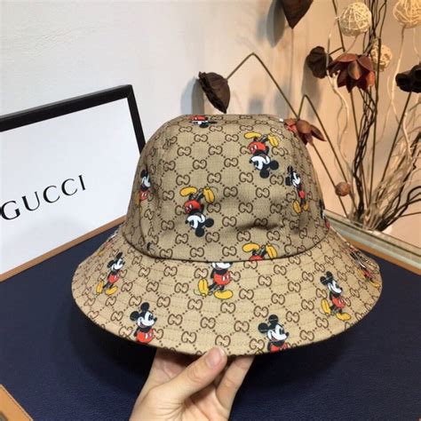 gucci bucket hat mickey mouse|Disney x Gucci outfits.